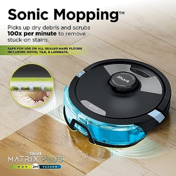 Shark Matrix Plus 2-in-1 Robot Vacuum & Mop for Pet Hair