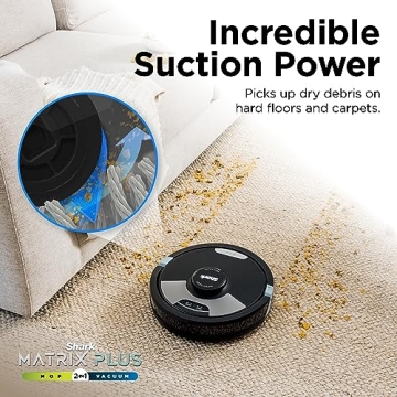 Shark Matrix Plus 2-in-1 Robot Vacuum & Mop for Pet Hair
