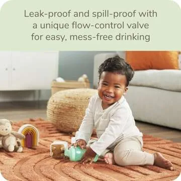 NUK Fun Grips Sippy Cup - Spill Proof & Easy to Hold