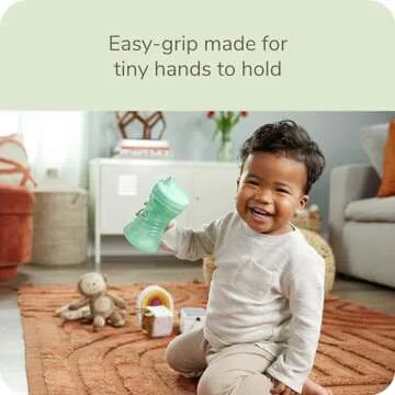 NUK Fun Grips Sippy Cup - Spill Proof & Easy to Hold