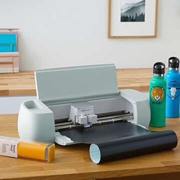 Cricut Smart Permanent Vinyl (13in x 12ft, Red) for Explore and Maker 3 - Matless cutting for long cuts up to 12ft