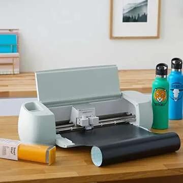 Cricut Smart Permanent Vinyl (13in x 12ft, Red) for Explore and Maker 3 - Matless cutting for long cuts up to 12ft