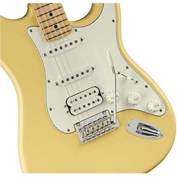 Fender Player Stratocaster HSS Electric Guitar, with 2-Year Warranty, Buttercream, Maple Fingerboard