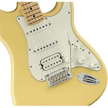 Fender Player Stratocaster HSS Electric Guitar, with 2-Year Warranty, Buttercream, Maple Fingerboard
