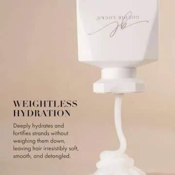 Goldie Locks Ultra Hydrating Signature Conditioner, Safe for Hair Extensions, Color Treated Hair, Moisturizer Mends Split Ends, Protects from Dryness, Reduces Frizz, Adds Shine, Travel Size 3.4 Fl Oz