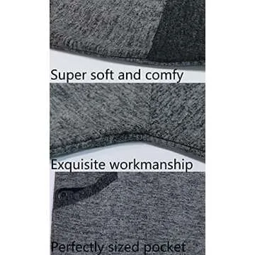 GADEWAKE Womens Casual Color Block Long Sleeve Round Neck Pocket T Shirts Blouses Sweatshirts Tops Dark Grey