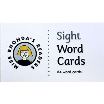Engaging Sight Word Cards for Young Learners - Boost Reading Skills