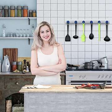 Neosmuk Magnetic Hooks Heavy Duty,Strong Magnet with Hook for Fridge, Super Neodymium Extra Strength...