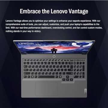 Lenovo Legion 16" QHD+ i9 RTX 4070 Gaming Laptop, 16" QHD+ (2560 x 1600) 165 Hz, Intel i9-14900HX, NVIDIA GeForce RTX 4070 (Boost Clock 2175MHz, TGP 140W), 32GB RAM, 1TB SSD, Windows 11 Home