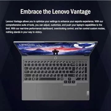 Lenovo Legion 16" QHD+ i9 RTX 4070 Gaming Laptop, 16" QHD+ (2560 x 1600) 165 Hz, Intel i9-14900HX, NVIDIA GeForce RTX 4070 (Boost Clock 2175MHz, TGP 140W), 32GB RAM, 1TB SSD, Windows 11 Home