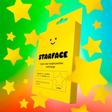 Starface XL Hydro-Stars - Fun Pimple Patches for All Ages