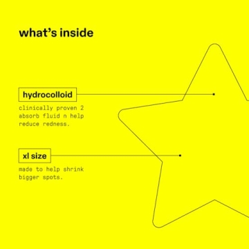 Starface XL Hydro-Stars - Fun Pimple Patches for All Ages