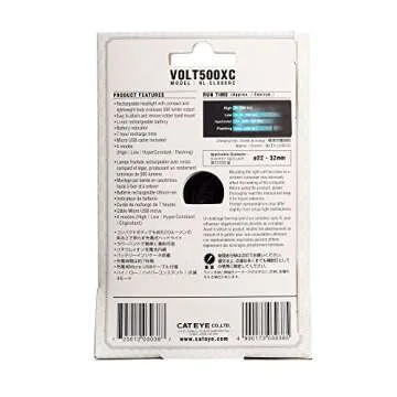 CAT EYE Volt 500XC Bike Headlight - 500 Lumens
