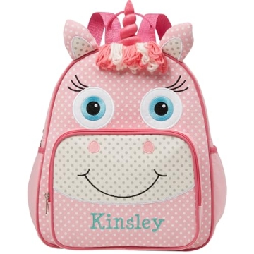 Let's Make Memories Kids Personalized Toddler Backpack for School - Custom Preschool Backpack - Litt...