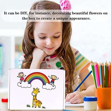 Durable Shipping Boxes with Sealing Labels for E-Commerce