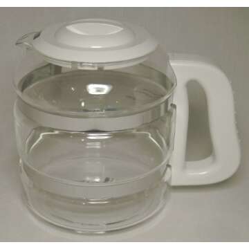 Megahome Glass Collection Bottle 1 Gallon White