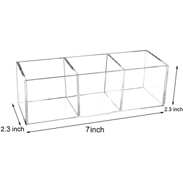 Dedoot Acrylic Drawer Organizer for Makeup and Supplies