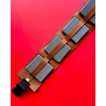 ComfyCamper Utility Belt Dog Halloween Costume Adjustable - X Large Medium Small French Lab Cosplay Christmas 2024, X-Large