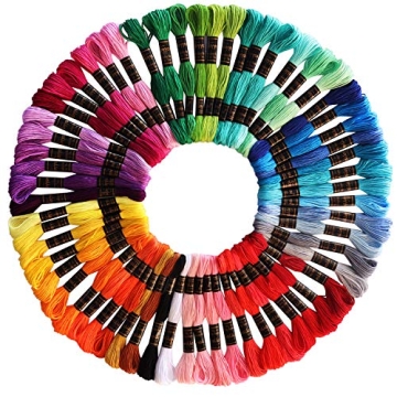 61 Colorful Embroidery Floss - Perfect for Friendship Bracelets & Crafts