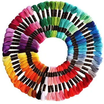 61 Colorful Embroidery Floss - Perfect for Friendship Bracelets & Crafts