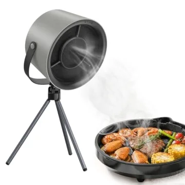 LOFICOPER Portable Range Hood, Desktop Range Hood, Portable Kitchen Exhaust Fan, Low Noise Mini Extr...