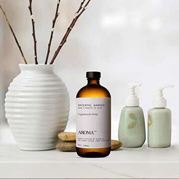 AromaTech Oriental Garden for Aroma Oil Scent Diffusers - 120 Milliliter