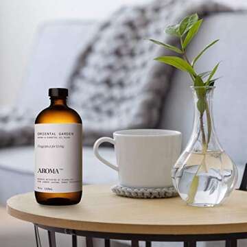 AromaTech Oriental Garden for Aroma Oil Scent Diffusers - 120 Milliliter