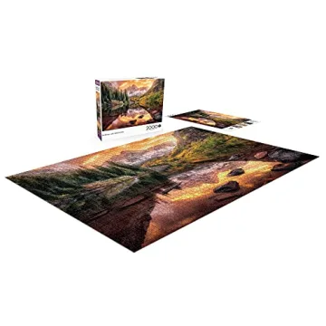 Buffalo Games Maroon Lake Reflections 2000 Piece Puzzle