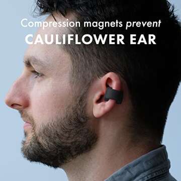 Earies Cauliflower Ear Treatment and Prevention Magnet Kit — BJJ, Wrestling, Grappling, MMA, Boxing, Muay Thai, Rugby