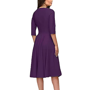 Elegant Audrey Hepburn Style Dress for Women