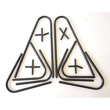 GifteQ Leather Butterfly Chair for Living Room for Adults Cow Print/Cowhide Western Accent Chair for Relaxing with Foldable Iron Frame Brown Boho Alite Chair for Home Decor (Hairon White & Brown)