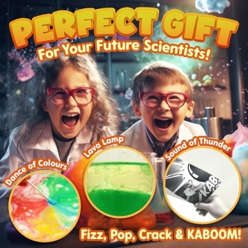 Exciting Science Experiments Kit for Kids Age 8-12