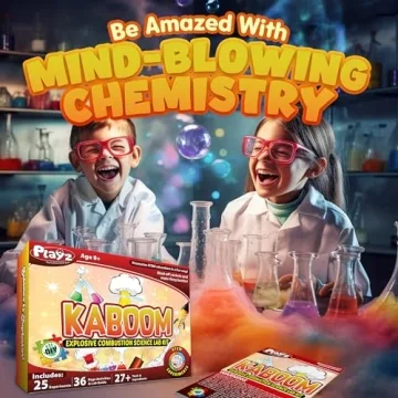Exciting Science Experiments Kit for Kids Age 8-12