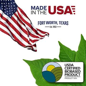 Samsill Plant-Based 0.5 Inch Durable Round Ring, Made in USA, View Binder, Eco-Friendly, USDA Certif...