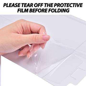 Aliyaduo Clear Bakery Cake Boxes for All Occasions