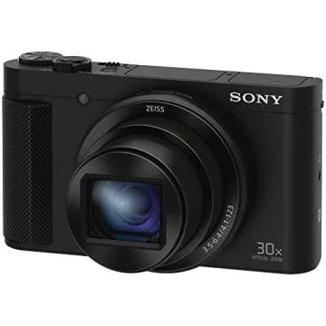 Sony Cyber-Shot HX80 Compact Digital Camera with 30x Optical Zoom (Black) + a SDHC 32GB UHS Class 10 Memory Card + Accessory Bundle