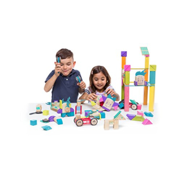 6 Piece Tegu Travel Pal Magnetic Block Set for Kids
