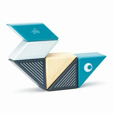 6 Piece Tegu Travel Pal Magnetic Block Set for Kids