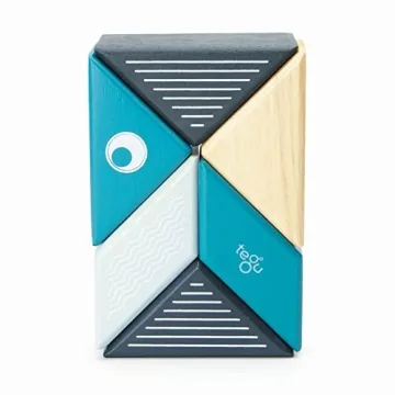 6 Piece Tegu Travel Pal Magnetic Block Set for Kids