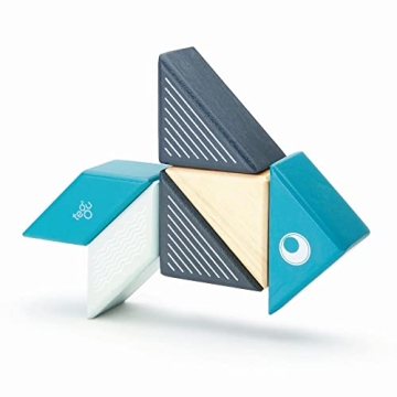 6 Piece Tegu Travel Pal Magnetic Block Set for Kids