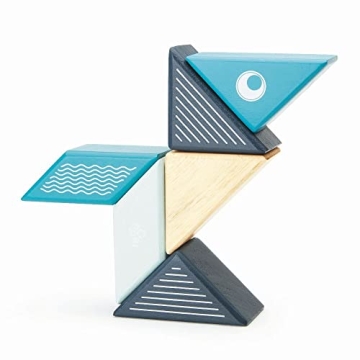 6 Piece Tegu Travel Pal Magnetic Block Set for Kids