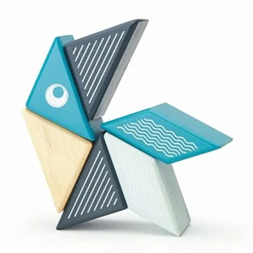 6 Piece Tegu Travel Pal Magnetic Block Set for Kids