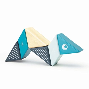 6 Piece Tegu Travel Pal Magnetic Block Set for Kids