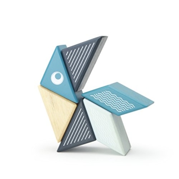 6 Piece Tegu Travel Pal Magnetic Block Set for Kids