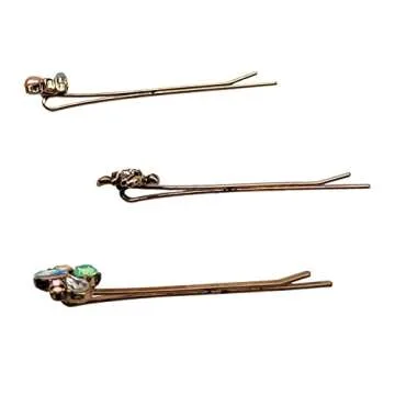 10Pcs Hair Clips Retro Hair Pins for Women Hairpins for Women Ladies and Girls Headwear Styling Tools Hair Accessories (10 Count (Pack of 1))