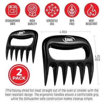 Kaluns Meat Claws for Easy Meat Shredding and Lifting