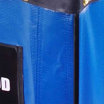 HIGOOD Blue Basket Truck 12 Bushels 600 lbs Capacity