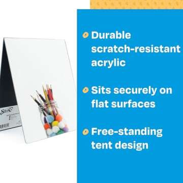 Sax Double Sided Self-Portrait Mirror for Creative Students