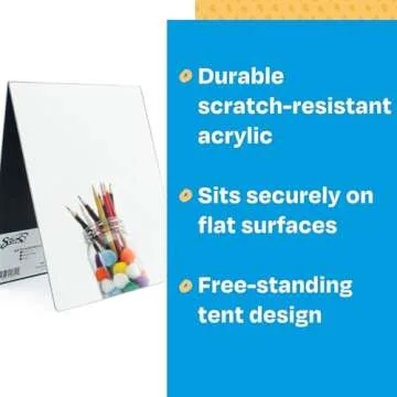 Sax Double Sided Self-Portrait Mirror for Creative Students