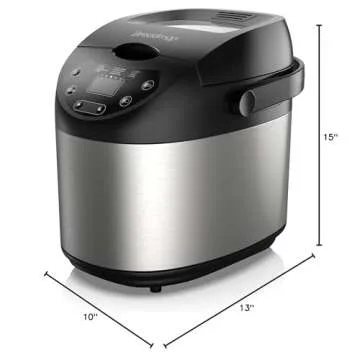 Breadman 2-Pound Bread Maker Stainless Steel Kneading Paddle